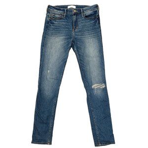 Abercrombie & Fitch Skinny Jeans with Ripped Details, Size 6S, NWOT